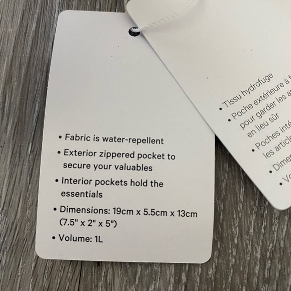 Brand new Lululemon Belt bag Pure White Fanny pack - Picture 9 of 10